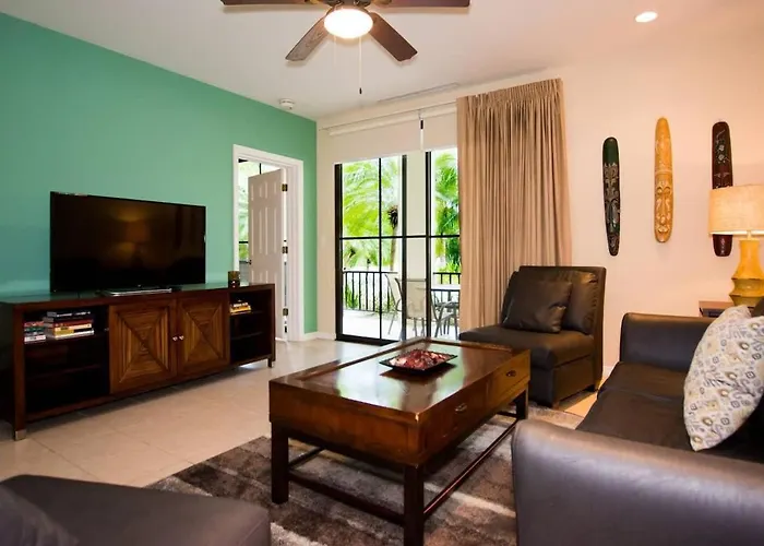 Ferienhaus Colorful 3-bd Unit Opening On Pool