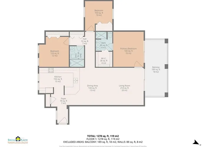 Ferienhaus Colorful 3-bd Unit Opening On Pool Coco